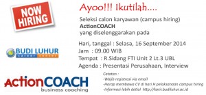 recruitment on campus hiring ActionCOACH