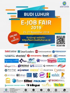 Budi Luhur eJob Fair 2019 QR Code