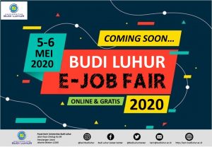 budi luhur e job fair 2020 banner