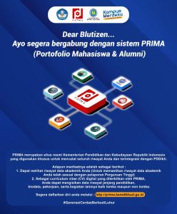 Universitas Budi Luhur Portofolio Mahasiswa dan Alumni PRIMA