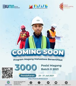 magang BUMN 2021 batch 2 UBL poster