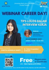 Seminar Karir 2021 Tips Lolos Interview Kerja