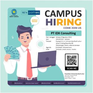 Universitas Budi Luhur Campus Hiring PT IDX Consulting