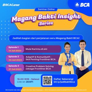 Webinar Karir Magang Bakti