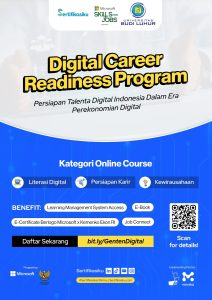 Flyer Digital Career Readiness Program - Universitas Budi Luhur