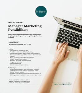 Flyer Manager Marketing Pendidikan (1)